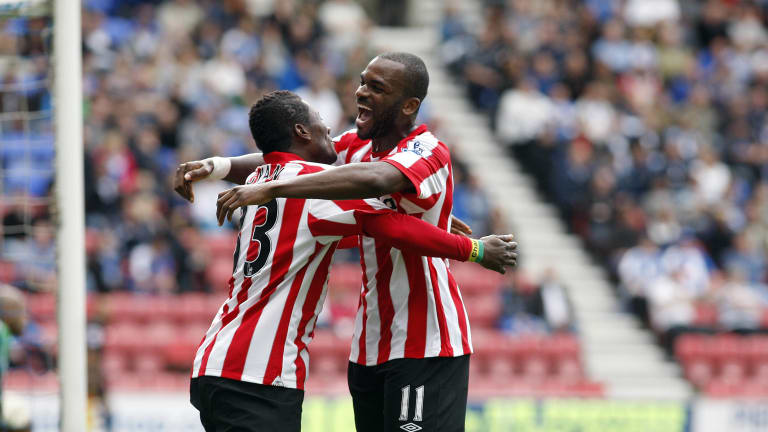 WATCH: Darren Bent caught out as Asamoah Gyan asks why he split their Sunderland partnership